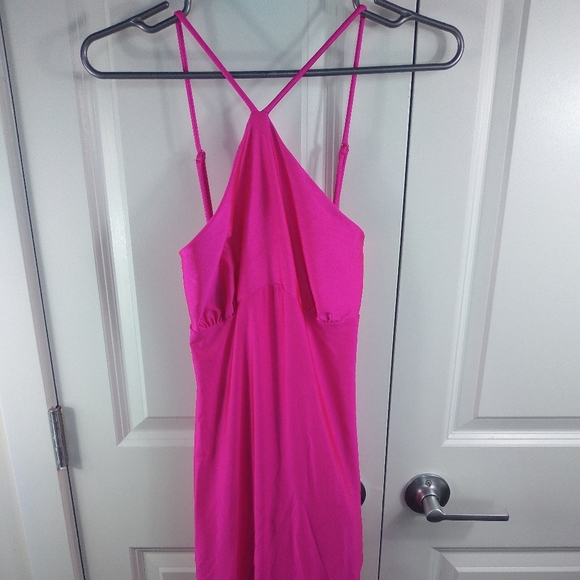 5. Fashion Nova-Sweet Emotion Fuschia, Pink Dress - Picture 5 of 10